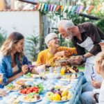 Familie zu Hause