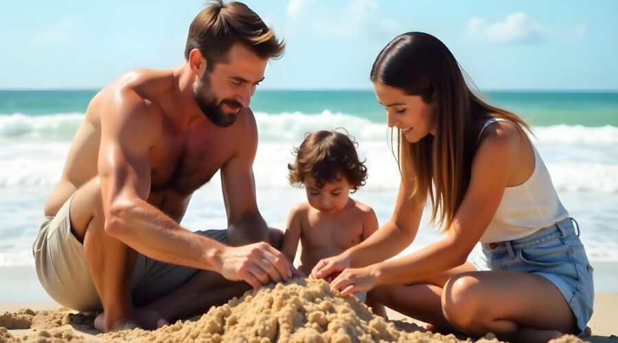 Happy Family mit Kind
